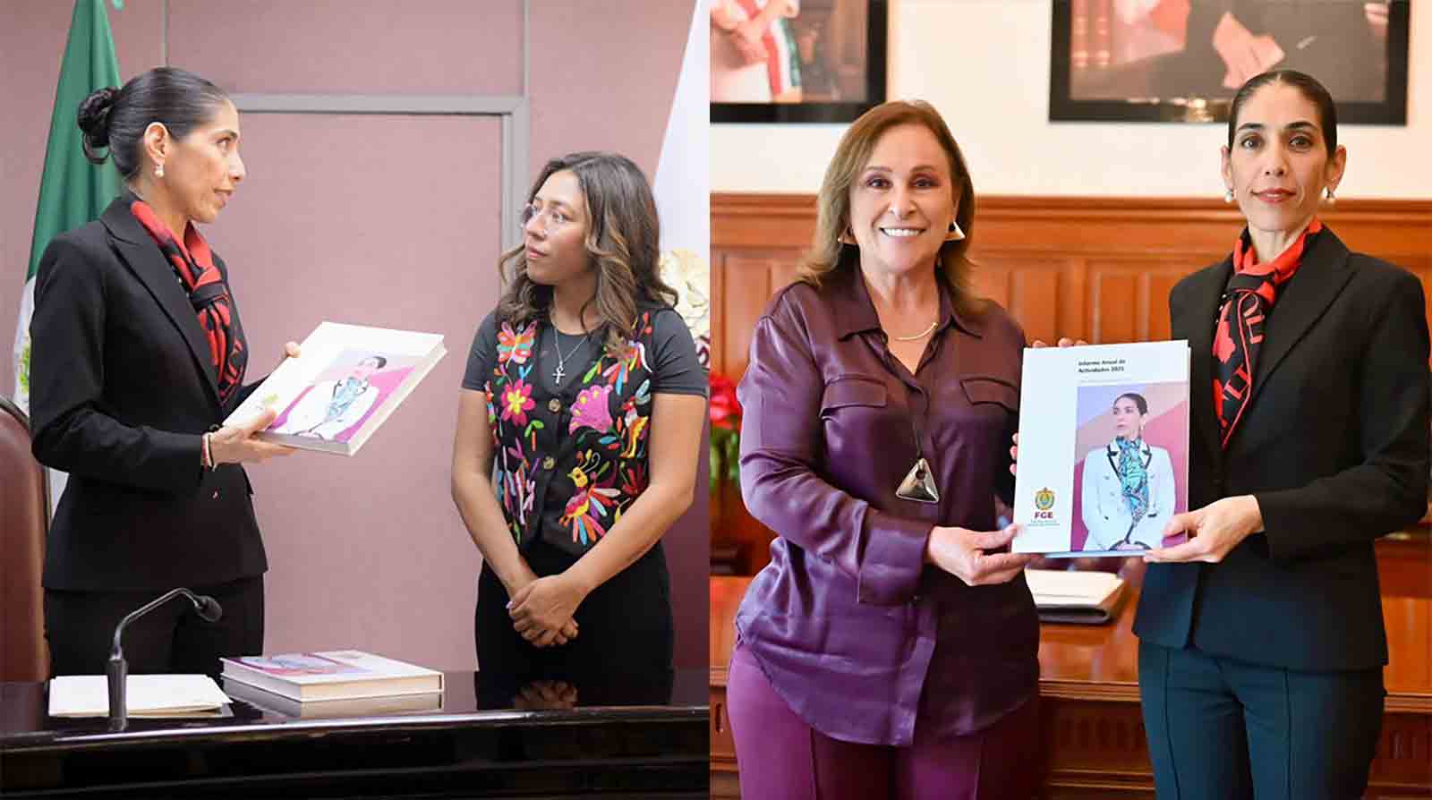 Fiscal General entrega informe de actividades 2025 a la Gobernadora y ...